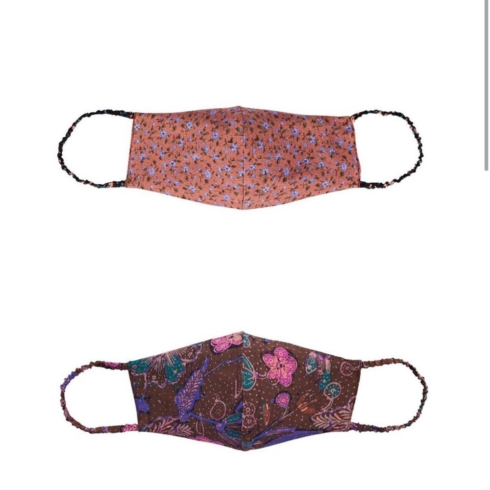 New Ulla Johnson pack of 2 facemask face mask - Picture 2 of 8